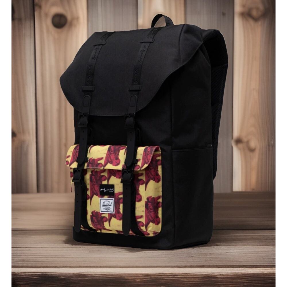 HERSCHEL SUPPLY CO X ANDY WARHOL POP ART LITTLE AMERICA ECO BACKPACK NEW